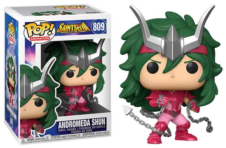 Funko Pop Los Caballeros del Zodiaco Shun Andrómeda