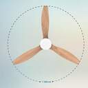 VENTILADOR TECHO CECOTEC 5600STEL DC WIF 132C 8240