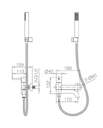 GRIFO IMEX KIT BA%%%#209;O-DUCHA MM. MONZA OC BDM039-4OC