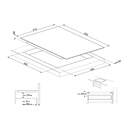 ENCIM. SMEG SI5632D 3F 60CM INDUCCION SELECCION