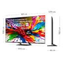 TV LG 85%%%quot; 85QNED93A6A UHD QNED EVO MINILED ALFA8