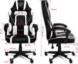 SILLA GAMING PHOENIX TROPHY CUERO PU BLANCA/NEGRA