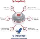 BALIZA GEOLOCALIZABLE HELP FLASH IoT V16 HOMOL DGT