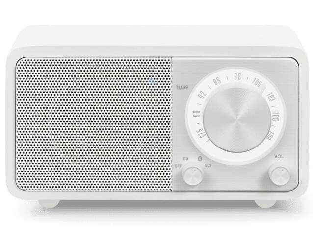 Radio portátil Sangean WR-7 blanco mate