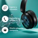 AURICULARES PHILIPS TAH5209BK BT DIADEMA HASTA 65H