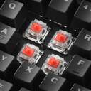 TECLADO SHARKOON SGK30 RED MECANICO RGB GAMING
