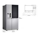 FRI. LG GSXE90MBDD 179x91 INSTAVIEW DISP