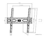 SOPORTE TV INC GENIUM GSPIN75 45KG 32-75