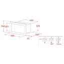 MICR. TEKA MS6200BIH 20L GRILL 1200W INOX 11270012