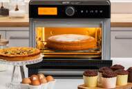 FREIDORA AIRE IMETEC FRIGGI LEGGERO C/PUERTA 18L