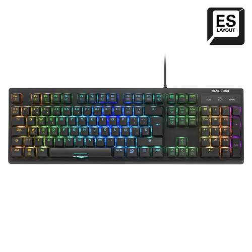 Teclado Gaming Sharkoon Skiller SGK30 Rojo