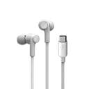 AURICULARES BELKIN SOUNDFORM USB-C BLANCO