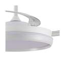 VENTILADOR TECHO CRISTAL CHARLY EVO RETRAC 72W MD