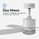 VENTILADOR TECHO U.BLUE MIDI 4042W 106 DC LED