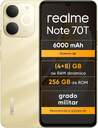 SMARTPHONE REALME NOTE 70T 4/256 6.74%%%quot; GOLD