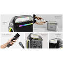 ALTAVOZ HIFUTURE MUSICBOX100 KARAOKE 70W SILVER