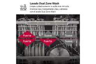 LVJ. LG DF141FW BCO QUADWASH DIRECT DRIVE