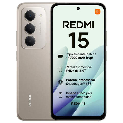 Xiaomi Redmi 15 NFC 6/128 GB Gris