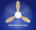 VENTILADOR TECHO ARTICA AVTECH36BM BCO MD 36W 119