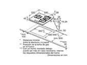 ENCIM. BALAY 3ETG663HB 3F GAS CRISTAL