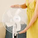 VENTILADOR PIE CECOTEC 515 16%%%quot; 45W WHITE 8297