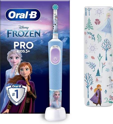 Cepillo El?ctrico Oral B Vitality Kids Frozen + Funda - Modo