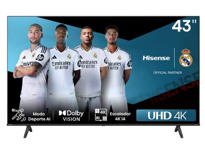 TV Hisense 43" DLED 43A6N