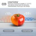 FRICOM. LG GBBW726CMB 203x70 INOX METALFRESH