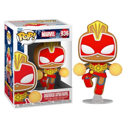 Funko Pop! Capitan Marvel de Jengibre
