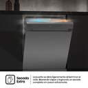 Lavavajillas Hisense HS663A90XUK LVJ. HISENSE HS663A90XUK 7P 3%%%#170;B 44DB DSP INOX