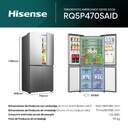 FRI. HISENSE RQ5P470SAID 179x80x70 4P NF INOX