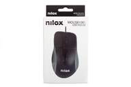 RATON NILOX USB ERGONOMICO 1000 DPI NEGRO