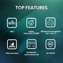 ACON.SPLIT HISENSE HB25XU0B A   /A   WIFI NEGRO