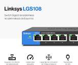 SWITCH LINKSYS LGS108 8 PUERTOS GIGABIT