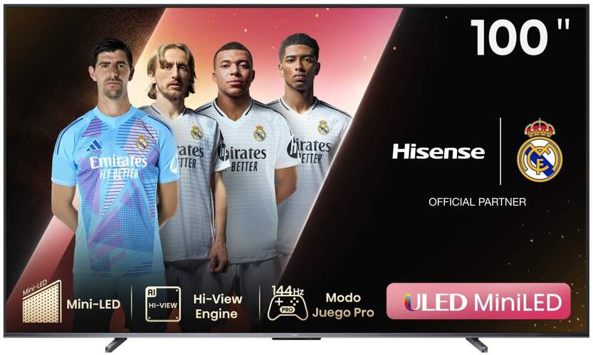 TV Hisense 100" ULED MiniLED 100U7KQ