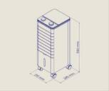 CLIMATIZADOR  EVAP. ARTICA ACL60W4L 60W 3,8L