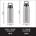 BOTELLA SIGG SHIELD ONE BRUSHED 1.0 L
