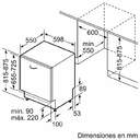 LVJ. BOSCH SMV8YCX03E NEGRO INTG