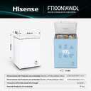 CONG.HOR HISENSE FT100N1AWDL 86x58 97L BCO