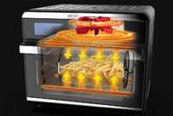 FREIDORA AIRE IMETEC FRIGGI LEGGERO C/PUERTA 18L