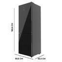 FRICOM. CECOTEC 322 186x60 NF BLACK CRISTAL 02432