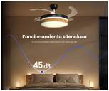 VENTILADOR TECHO RET ARTICA AVTECHR72NM NGR MD 72W