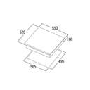 ENCIM. CATA INSB6003WH 3F IND 30CM 08053001