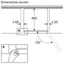 FRICOM. BALAY 3KFC869NI 203x60 NF CRIS NEGRO