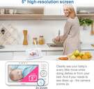 VIGILA BEBES VTECH VM5463 5%%%quot; CAMARA MOTOR