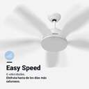 VENTILADOR TECHO U.BLUE MONZ%%%#211;N 5056W 142CM DC I/EX