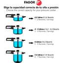 OLLA PRESION RAPID FAGOR DUO 6L