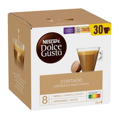 Cápsulas Dolce Gusto Cortado Espresso Macchiatto