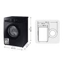 LVD. SAMSUNG WW11DG5B25ABEC 11KG 1400RPM NEGRO