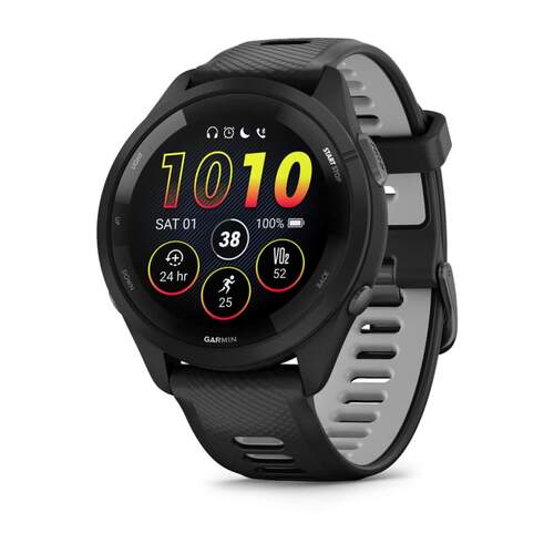 Smartwatch Garmin Forerunner 265 Negro y gris
